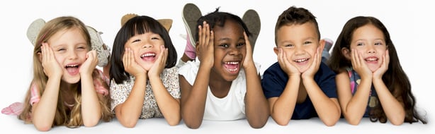 group-diverse-cheerful-kids